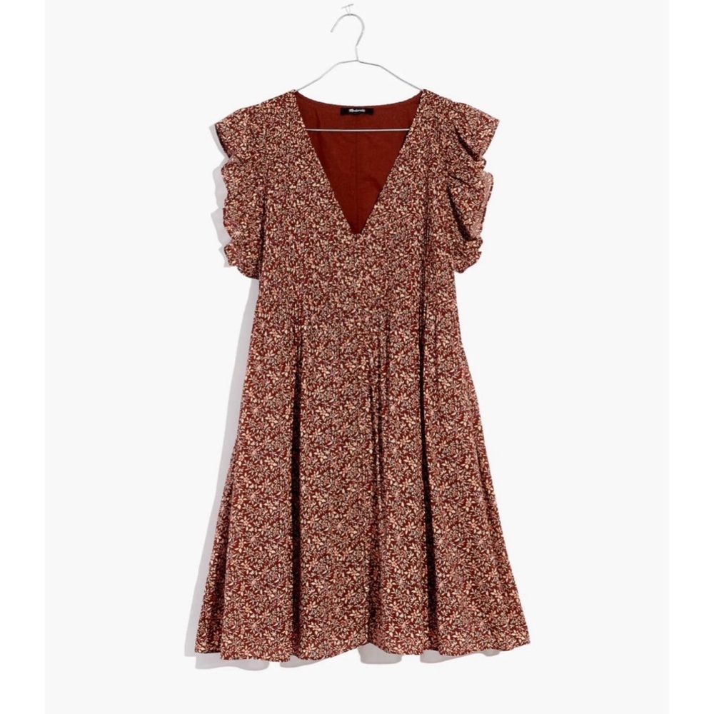 NWT Madewell Pintuck Mini Dress